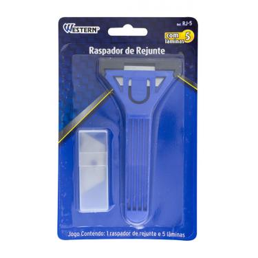 Imagem de Raspador De Rejunte 5 Laminas Western
