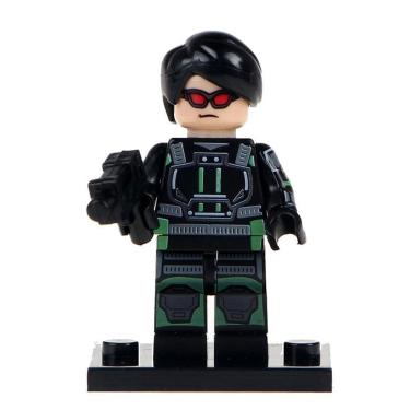 Imagem de Boneco Super Herois E Vilões Hq Quadrinhos Bloco De Montar