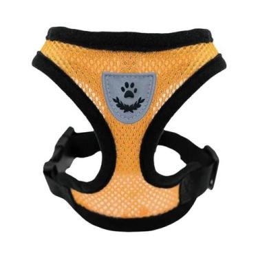 Imagem de Coleira Peitoral Respirável Para Cães Pequenos E Gatos, Arnês De Verão