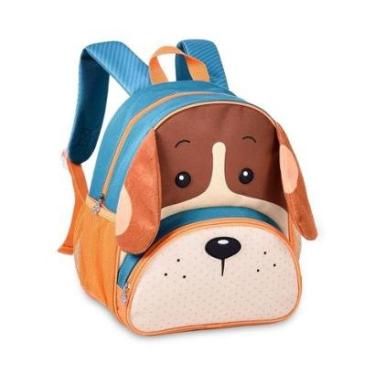 Imagem de Mochila de Costas Escolar Cachorrinho Bolsa Infantil Unissex-Unissex