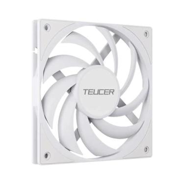 Imagem de Ventoinha Ultrafina De 120mm Para Gabinete De PC, 15mm, 4 Pinos PWM, 8