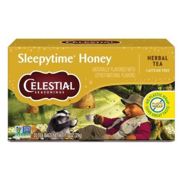 Imagem de CHA CELESTIAL SLEEPYTIME HONEY Sabor Mel 20 Sachês 29g