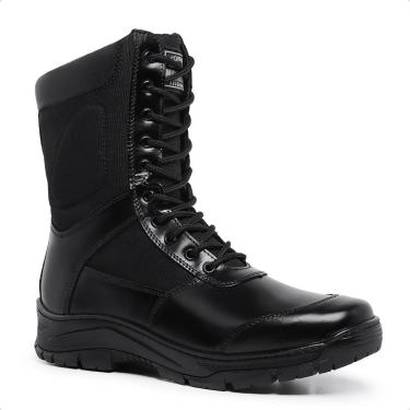 Imagem de Bota Masculina Tática Segurança Motociclista em Couro-Masculino