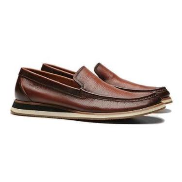 Imagem de Mocassim Masculino Perini Comfort Tan Samello-Masculino