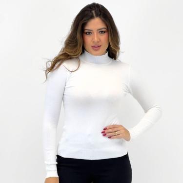 Imagem de Blusa de Lã Dyordhana Básica Gola Alta Feminina-Feminino