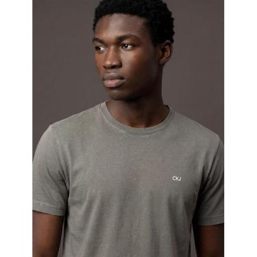 Imagem de Camiseta Manga Curta Calvin Klein JeansLogo Ckj Pigmento-Masculino
