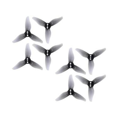 Imagem de Hélice Gemfan Hurricane Toothpick 2X2.3X3 De 3 Pás, 8 Peças Para Drone