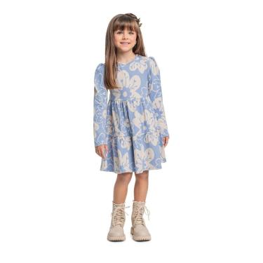 Imagem de Vestido Manga Longa Floral em Cotton Quimby-Feminino