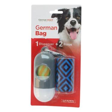 Imagem de Dispenser e Refil Cata Caca Triângulos Germanhart Biodegradável Porta 