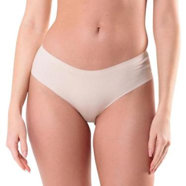 Imagem de Calcinha Biquini Segunda Pele Sem Costura Skin UP - Fita UP, Avela, G 