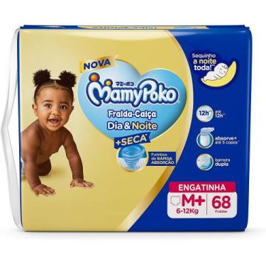 Imagem de Fralda Descartável MamyPoko Calça Dia e Noite Giga M 68 Unidades