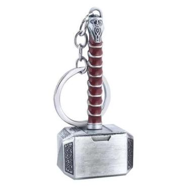Imagem de Chaveiro pingente martelo Thor, metal chaveiro