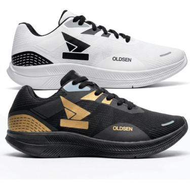 Imagem de Kit 2 Tenis Masculino Tiger Esporte Respirável Leve Treino - Oldsen, B