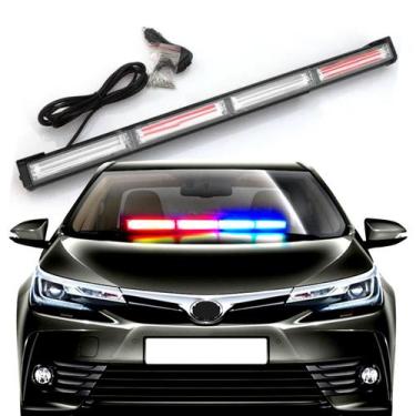 Imagem de Giroflex Led Premium Parabrisa Polícia Ultra Forte 72w 62cm - NATION