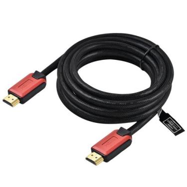 Imagem de Cabo Hdmi 2m 2.0 4k Ultra HD 3d 19 Pinos 2 Metros Nylon - HDMatters