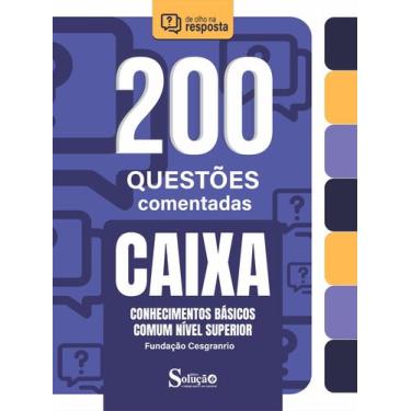 Imagem de Caderno de Questões CAIXA - Conhecimentos Básicos - Comum Nível Superi