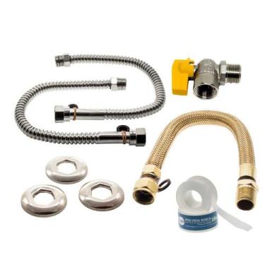 Imagem de Kit Ligação Aquecedor 40 Cm + Registro - Diversas, Novo