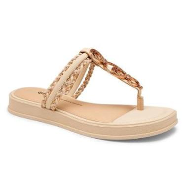 Imagem de Tamanco Dakota Flatform Y8772 Feminino Bege-Feminino