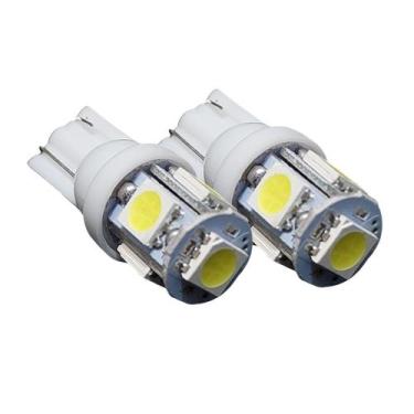 Imagem de Lâmpada Pingão 5 Leds Sdm Pingo Lanterna Dianteira T10 Teto Placa Supe