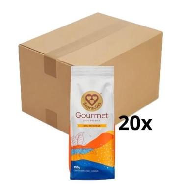 Imagem de Café 3 Corações Gourmet Sul de Minas 250g Caixa com 20 Unidades