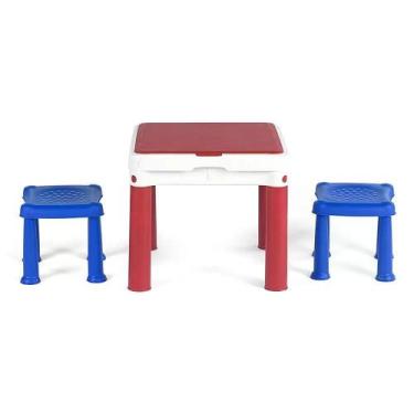 Imagem de Mesa E Cadeiras Construkids Mattel