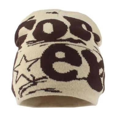 Imagem de Gorro Unissex De Inverno Estilo Hip-hop, Touca De Malha Quente Para Es