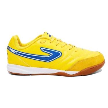 Imagem de Tenis Futsal Topper Maestro Club V Prisma, Amar, Azul, 43