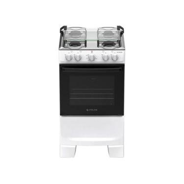 Imagem de Fogão 4 Bocas Atlas Branco Coliseum Plus, Branco, Bivolt