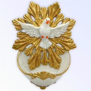 Imagem de Imagem Espirito Santo Parede Escultura Resina 15 cm - Lua Mistica