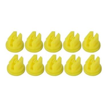 Imagem de Ponta Bico Leque N.02 F110 Amarelo para Pulverizadores - Kit com 2 Uni