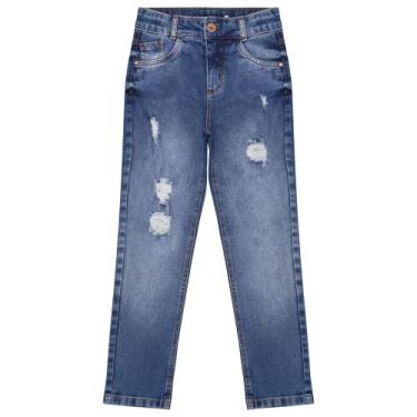 Imagem de Calça Juvenil Look Jeans Skinny Jeans, 4