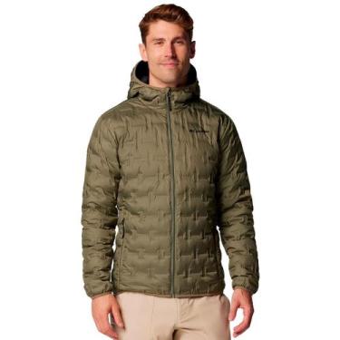 Imagem de Jaqueta Forrada G Columbia Masculina Delta Ridge Verde Escuro, G, Verd
