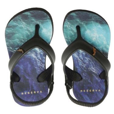 Imagem de Chinelo Bebê Menino Reserva Mini Surfing Preto, 17/18