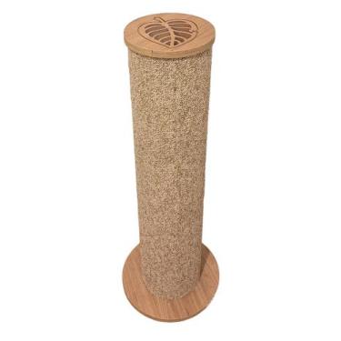 Imagem de Arranhador Gatos Poste One 16cm Diâm 85cm Alt Carpete Ultra Bege - Coz