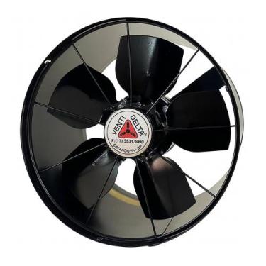Imagem de Exaustor Linha Pesada Alta Rotação 25cm Preto Axial Bivolt 80-2501 Ven