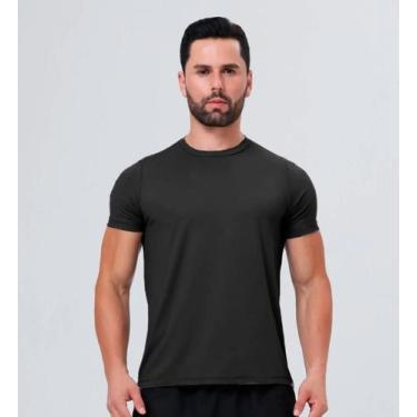 Imagem de Camiseta Masculina Básica Dry Proteção Uv50+ 9009107 - Sea Surf, Preto