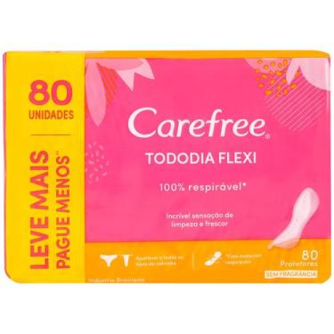 Imagem de Protetor Diário Carefree TodoDia Flexi 80 Unidades