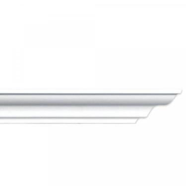Imagem de Kit 18m Linear Roda Teto Perfil de Poliestireno M50 Branco Homestar