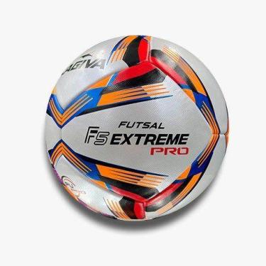Imagem de Bola Futsal Kagiva F5 Extreme Pro, Vermelho, Laranja, Azul, UN
