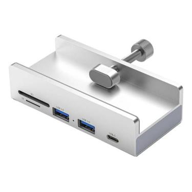 Imagem de Leitor De Cartão Tipo C De Encaixe Dock Usb - Sem marca