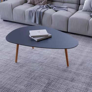 Imagem de Mesa de Centro Vesta Organica 100% MDF 35cm x 90cm x 60cm Preto - Prev