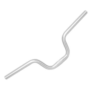 Imagem de Almencla Guiador riser, ótimo para bicicletas dobráveis, se encaixa em hastes de 25,4 mm, Prata H160mm