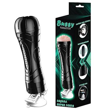 Imagem de Vagina Masturbadora Bussy Vibration Lanterna com Ventosa e Vibrador