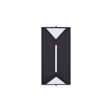 Imagem de Arandela Germany Planos E27 Bivolt Preto Fosco