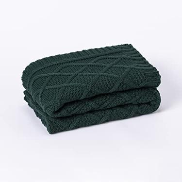 Imagem de Peseira Manta Sofa Sala Cama Queen Tricot 230x90cm Trico Paris
