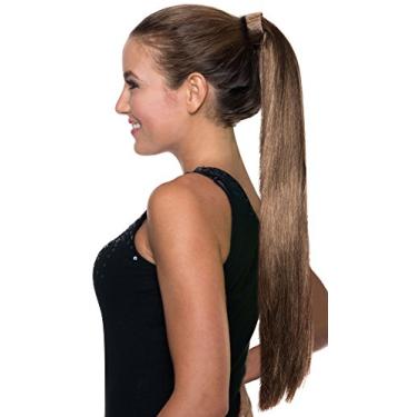 Imagem de Rubie's Rabo de pônei feminino, morena, tamanho único