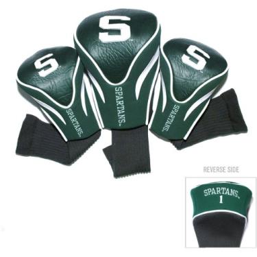 Imagem de Team Golf -P NCAA Michigan State Spartans 3 unidades Contour Golf Club Headcover