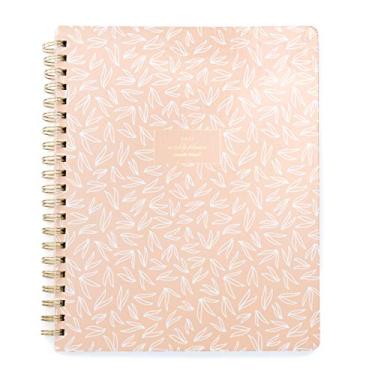 Imagem de RUSSELL+HAZEL russell+hazel Planejador semanal rosa floral espiral 2021, calendário de 15 meses, 21, 5 x 28 cm, 55939