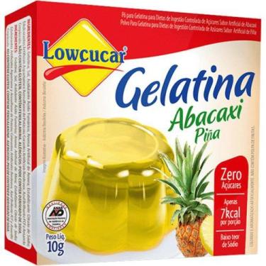 Imagem de Gelatina Abacaxi 10G Lowçucar - Lowçúcar