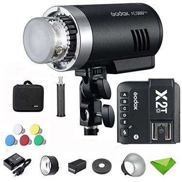 Imagem de GODOX AD300 Pro 300W TTL Outdoor Flash com Godox X2T-O Trigger 2.4G 1/8000s HSS 2600mAh 0.01-1.5s Tempo de Reciclagem Modelagem LED Compatível para Câmeras Canon Nikon Sony etc